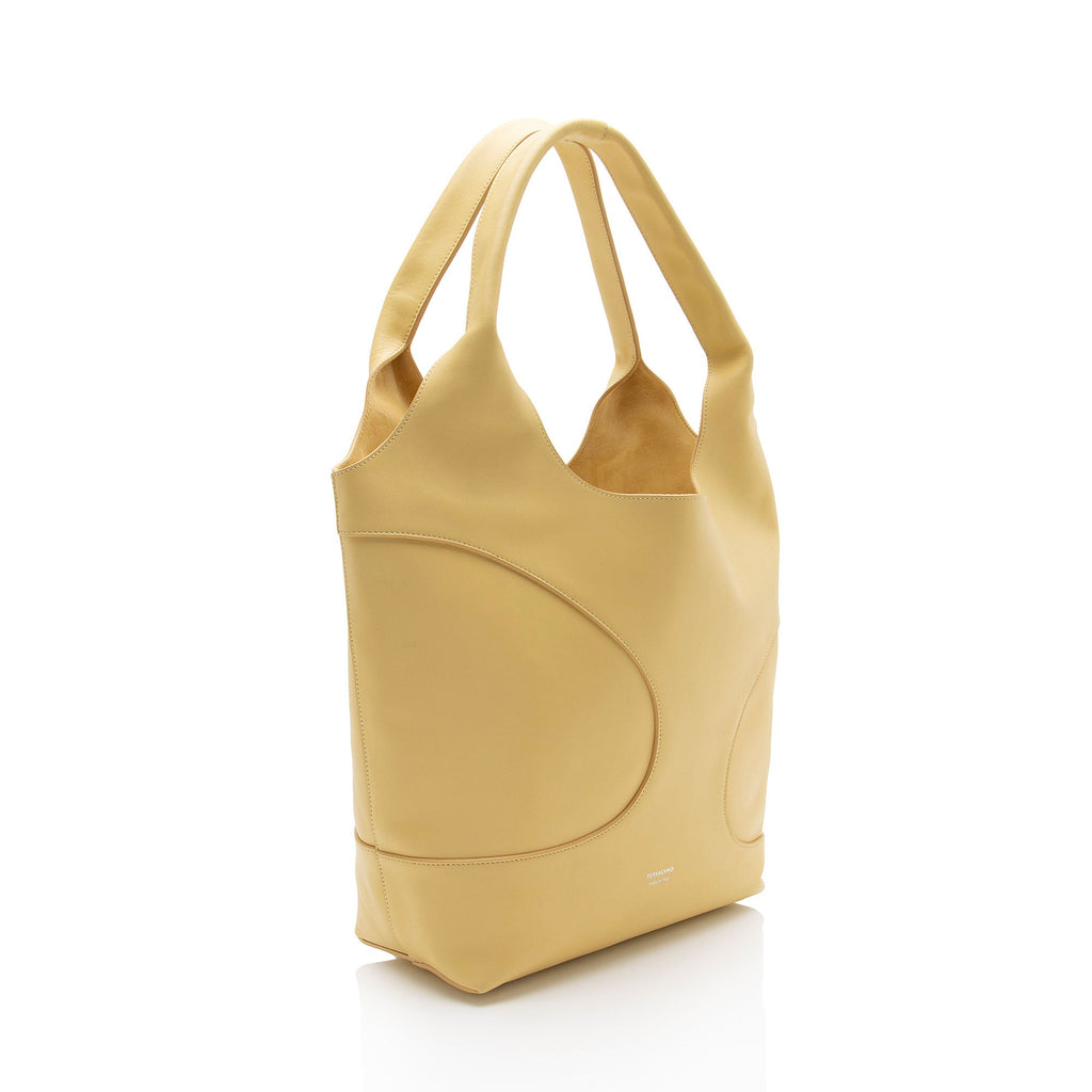 Ferragamo Leather Cut Out Hobo