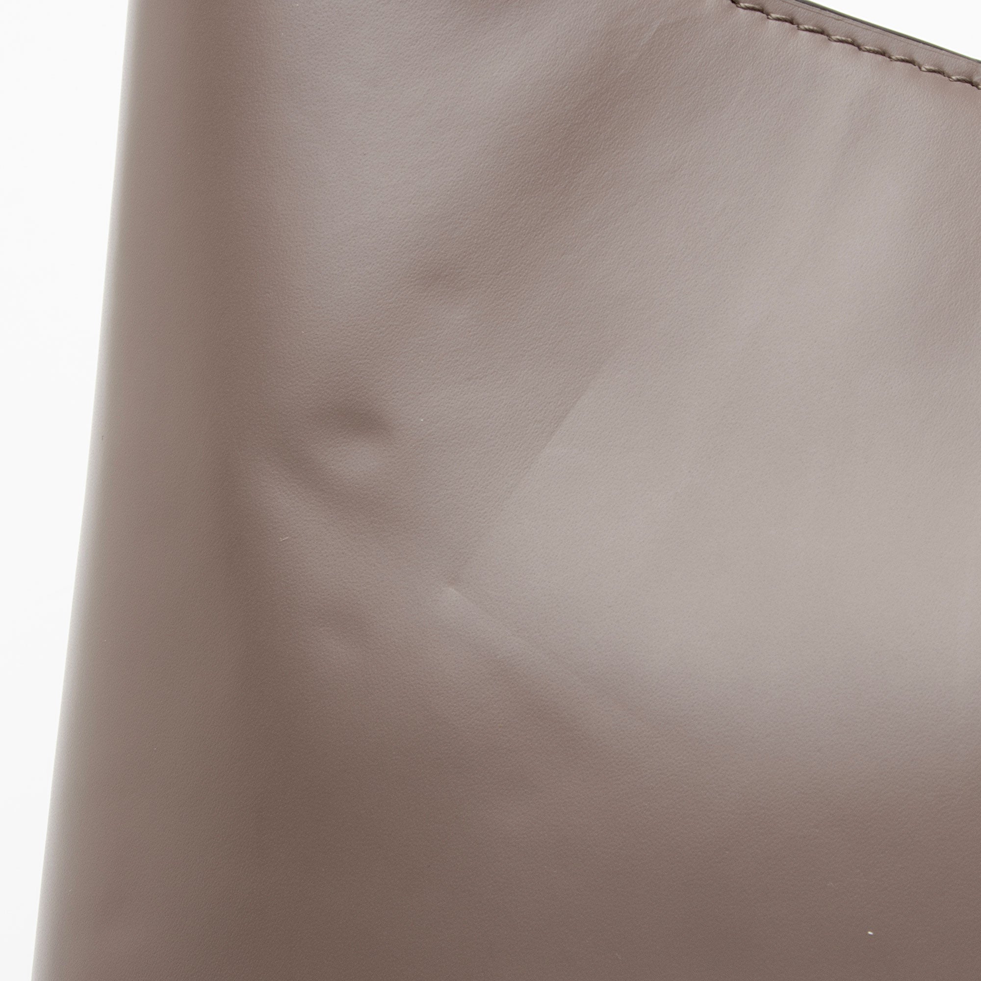Ferragamo Leather Gancio Trifolio Large Shoulder Bag