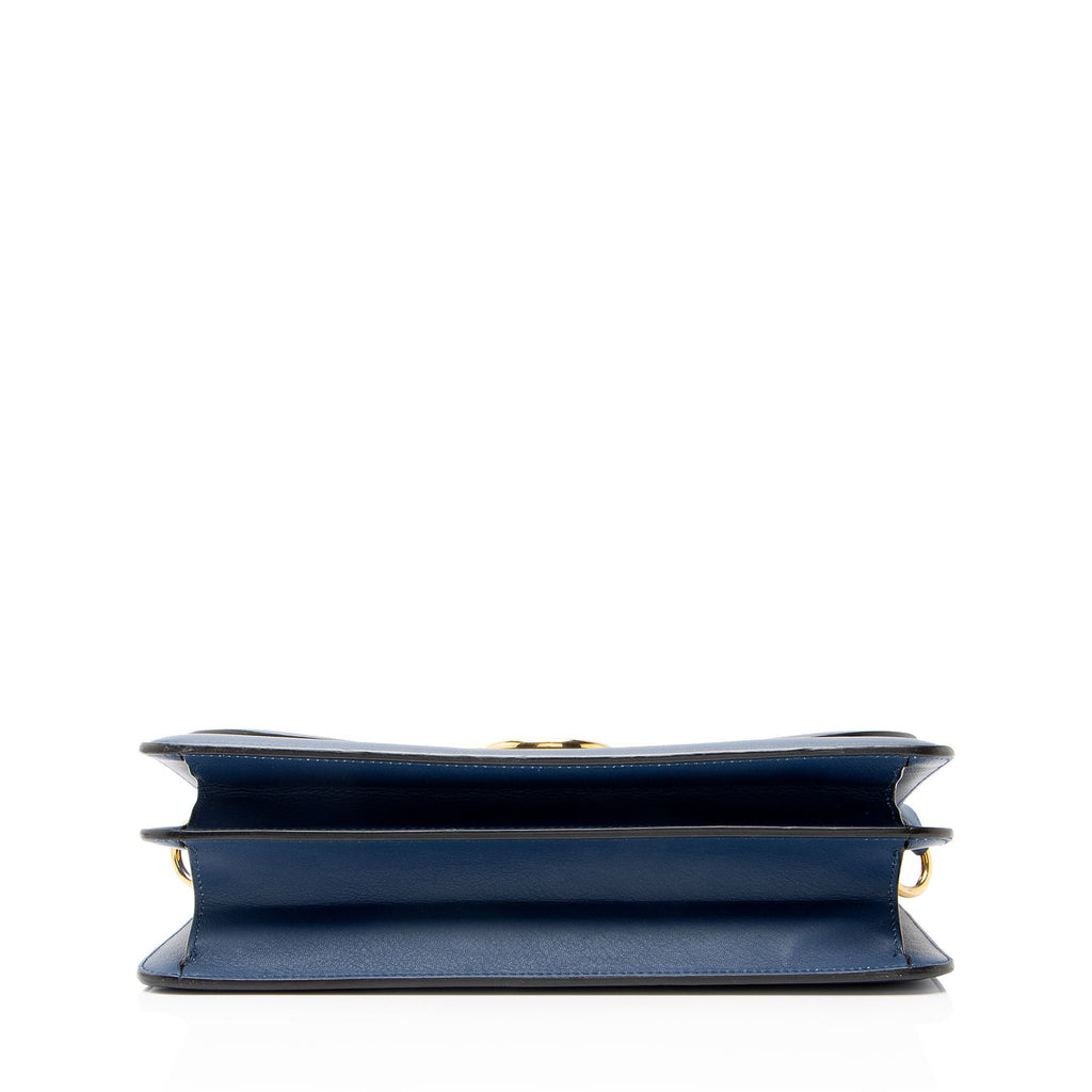 Ferragamo Leather Joanne Large Shoulder Bag