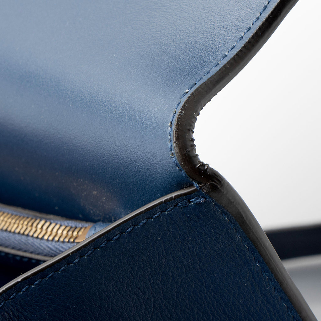 Ferragamo Leather Joanne Large Shoulder Bag