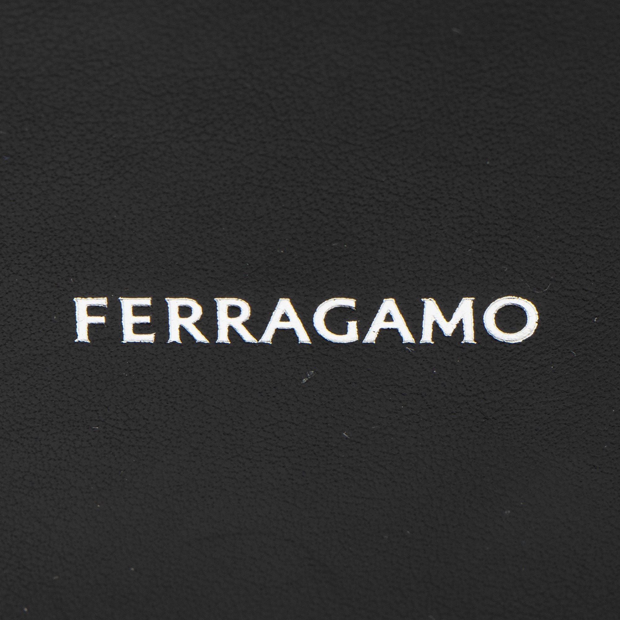 Ferragamo Leather Micro Vanity Case