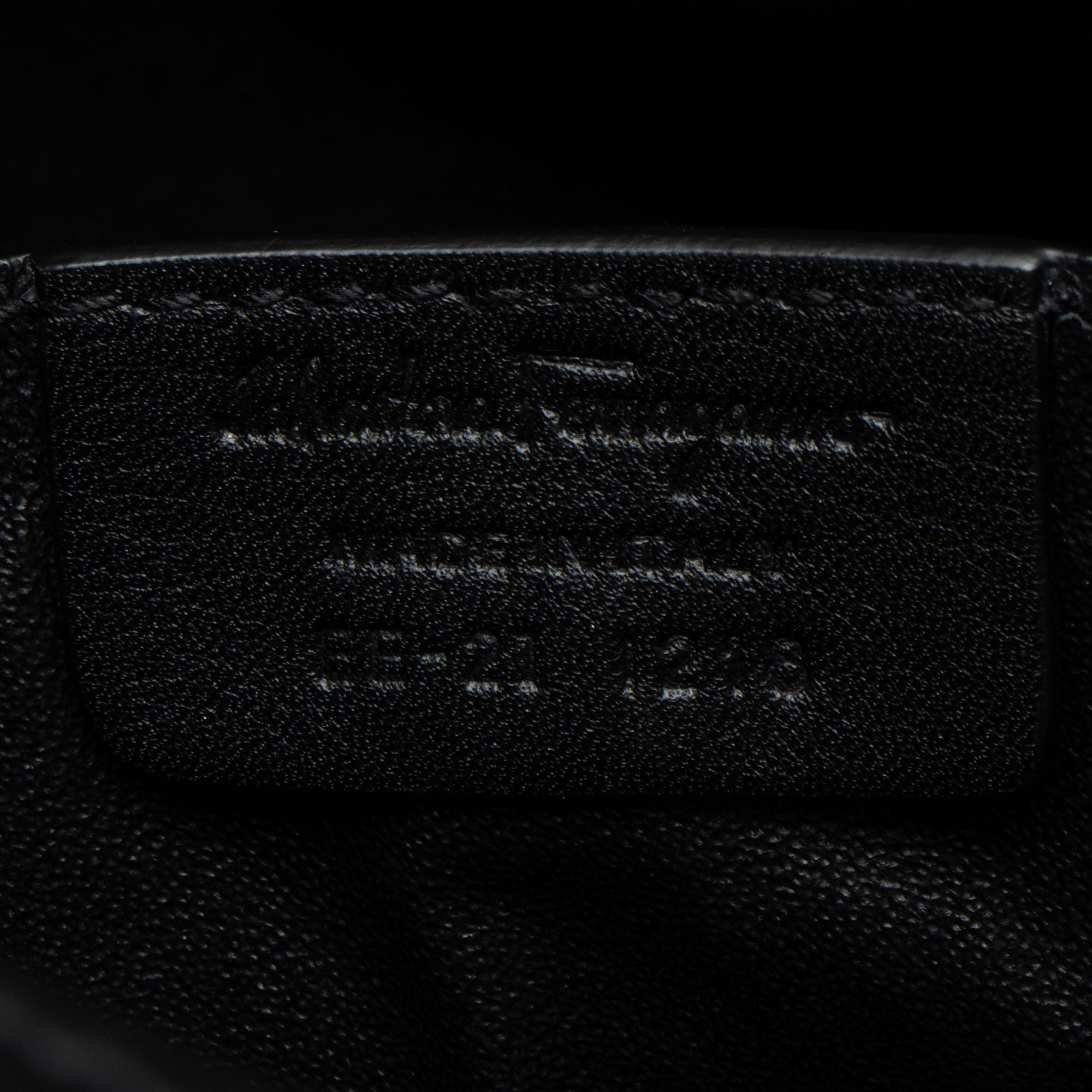 Ferragamo Leather Trifolio Gancio Square Tote
