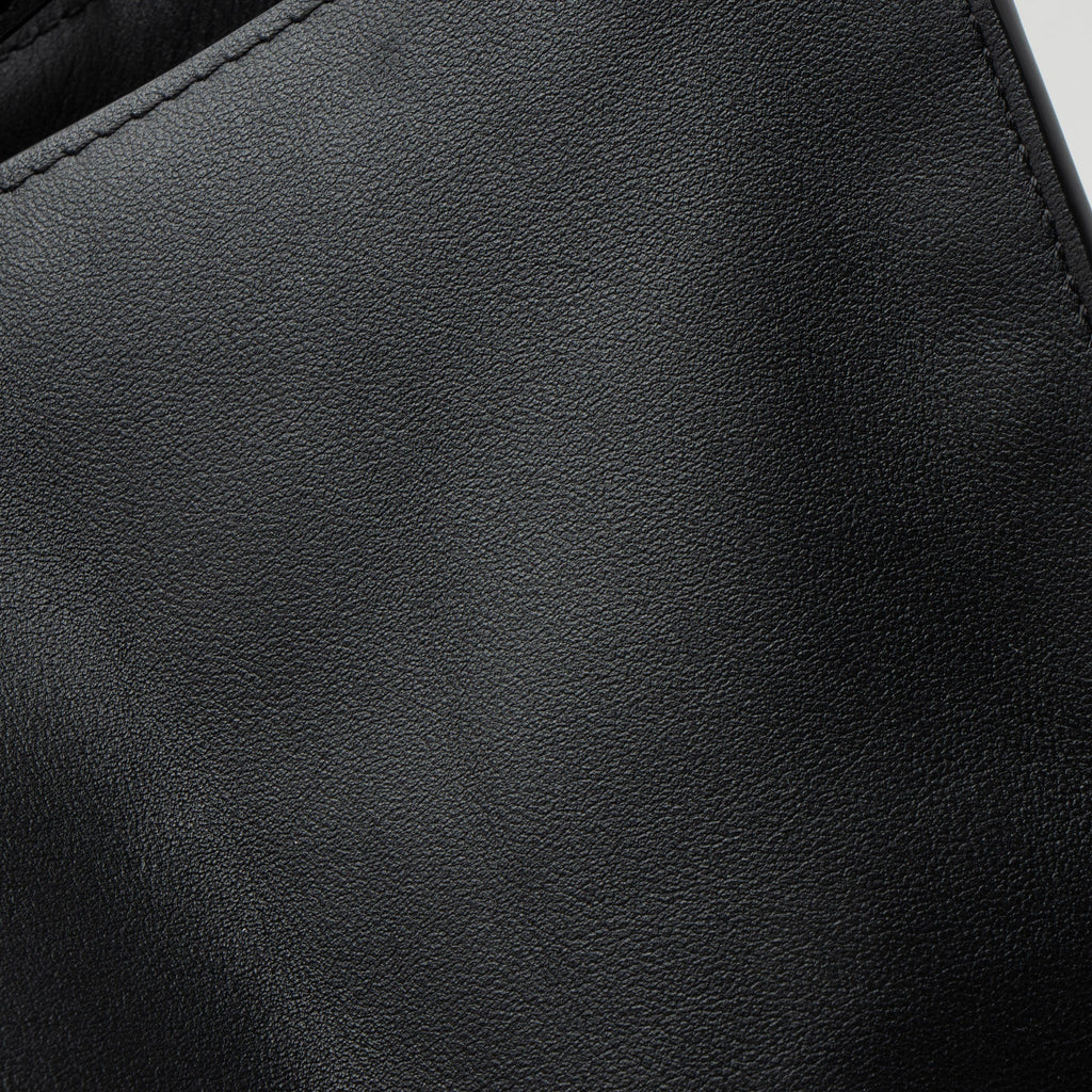 Ferragamo Leather Trifolio Gancio Square Tote