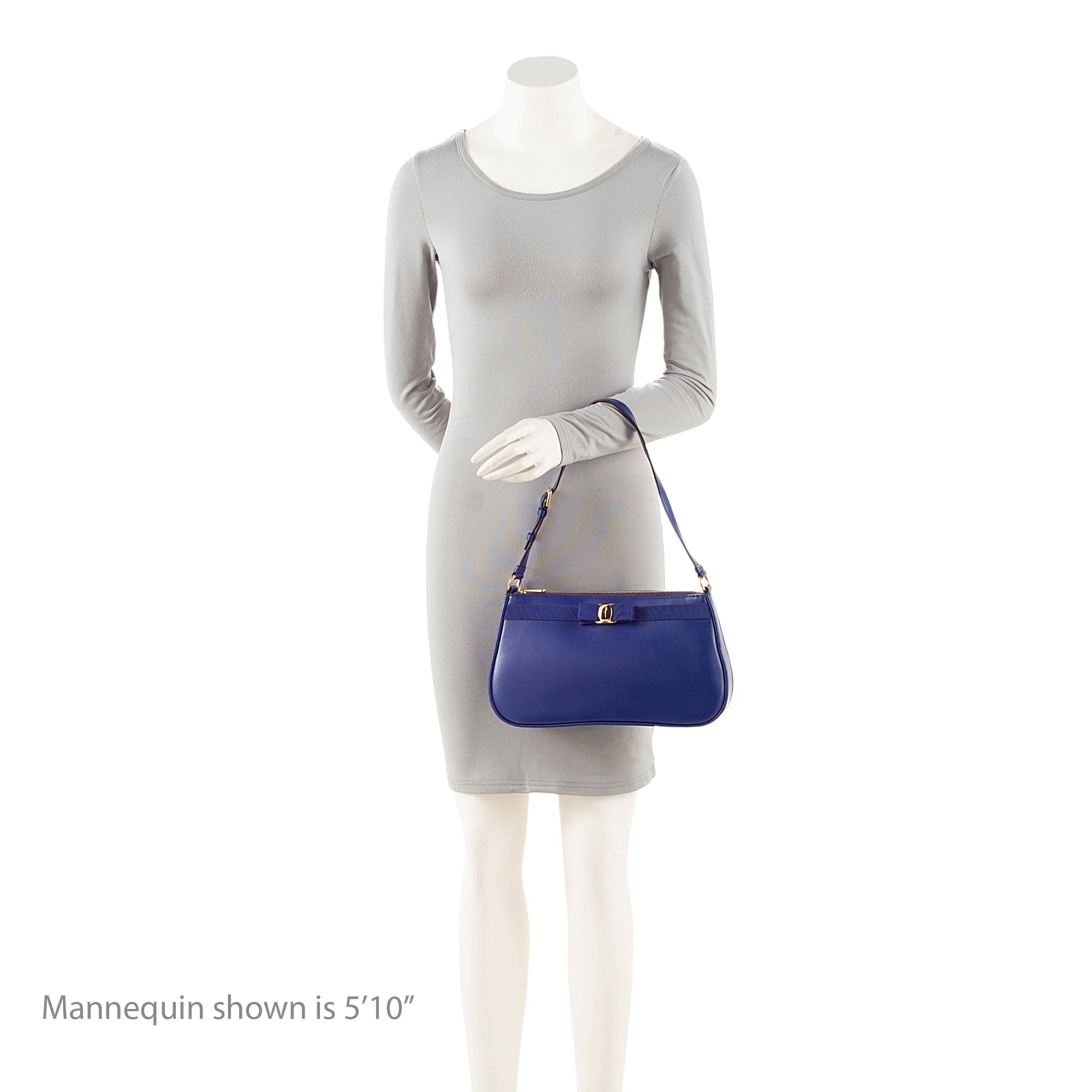 Ferragamo Leather Vara Small Shoulder Bag