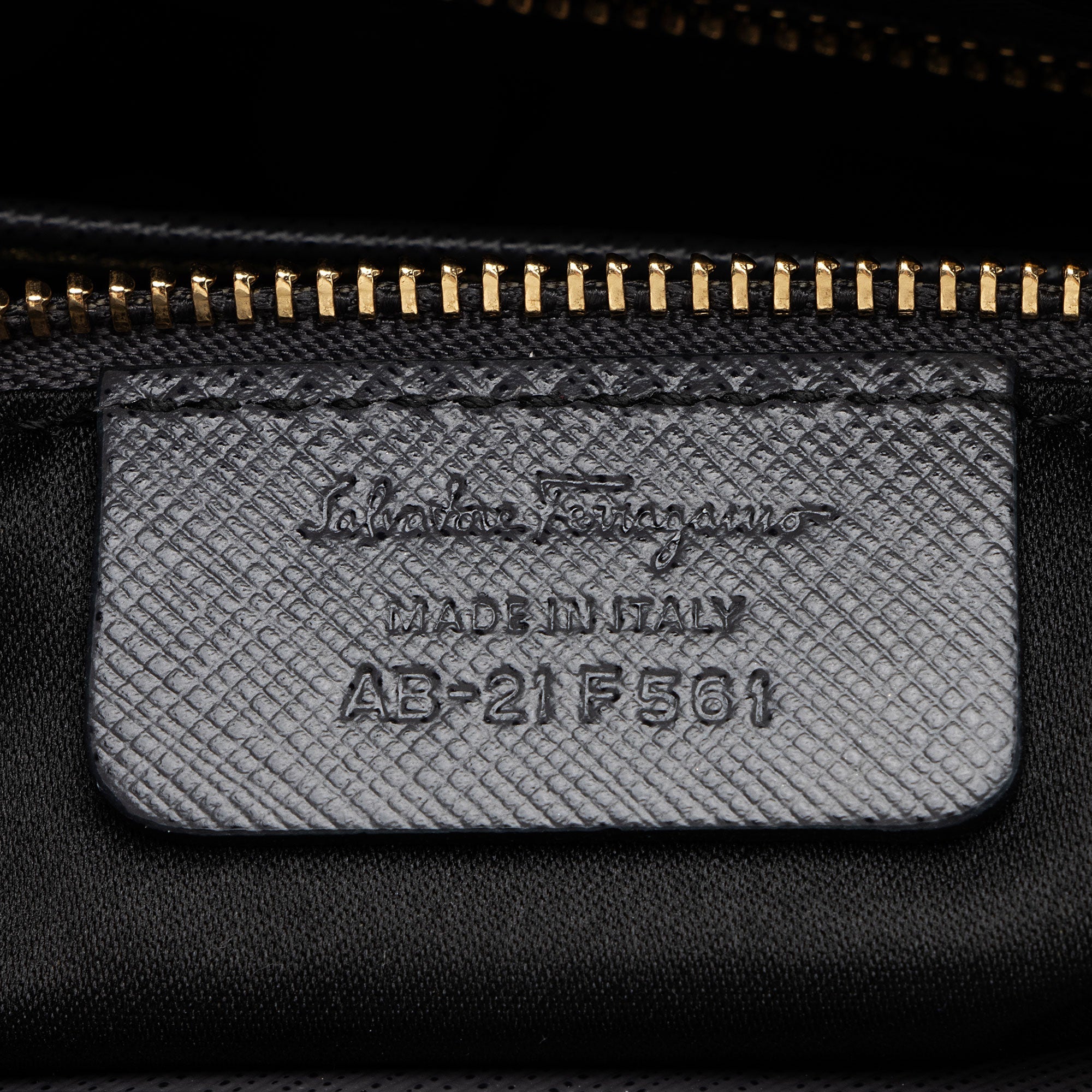 Ferragamo Saffiano Leather Vara Melike Tote