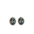 Frey Wille Multicolor Hommage à Hundertwasser Clip Earrings