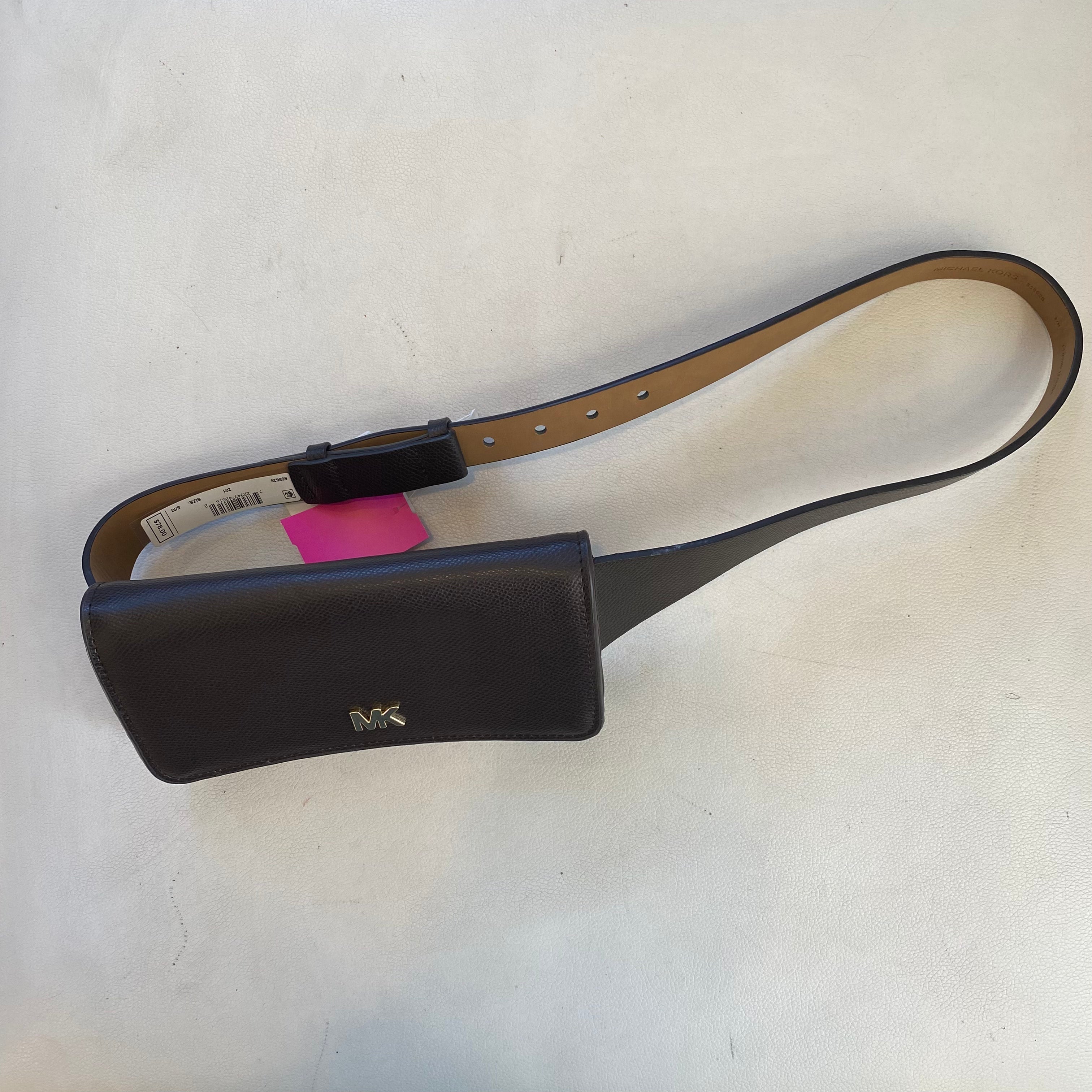 MICHAEL KORS Belt Bag Dark Brown  S/M NWT