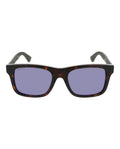 Gucci Mens Square/Rectangle Havana Brown Blue Fashion Designer Eyewear