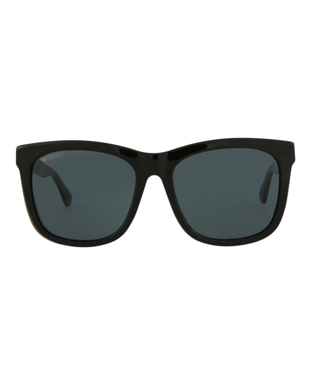 Gucci Mens Square/Rectangle Black Black Grey Fashion Designer Eyewear