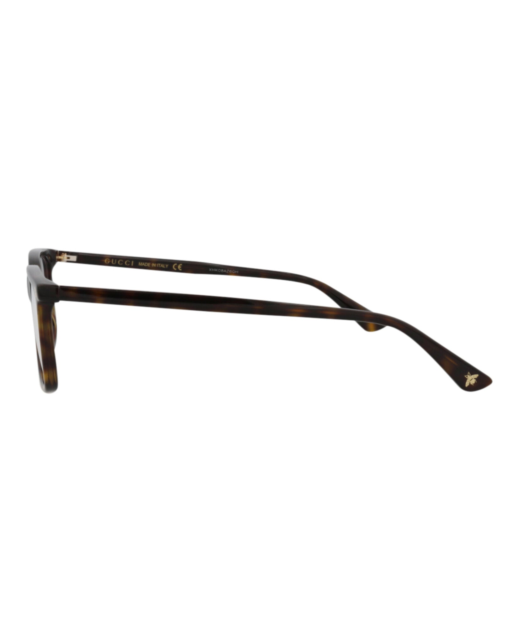 Gucci Womens Square/Rectangle Havana Havana Transparent Fashion Designer Eyewear