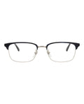 Gucci Mens Square/Rectangle Blue Havana Transparent Fashion Designer Eyewear