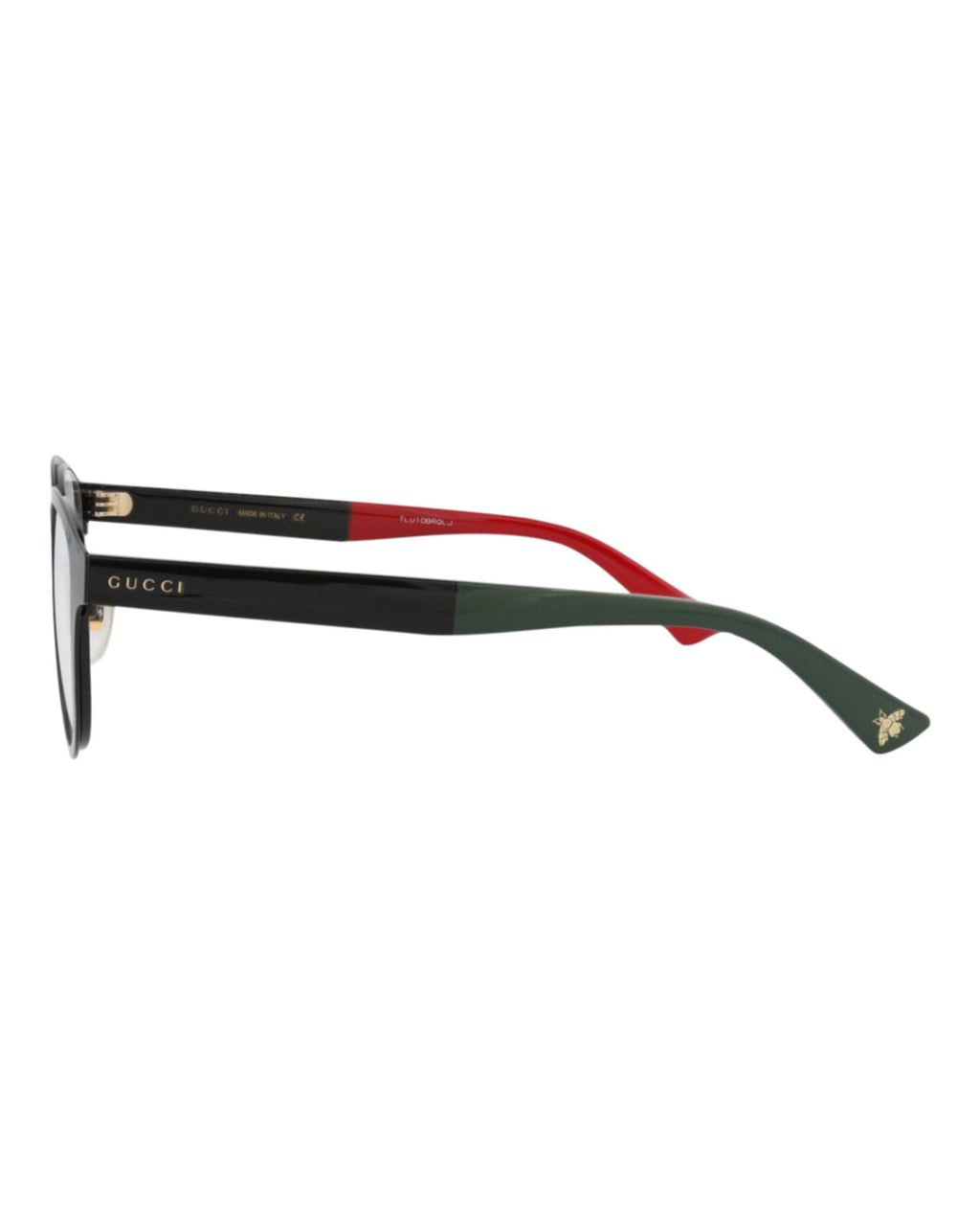 Gucci Unisex Round/Oval Black Black Transparent Fashion Designer Eyewear