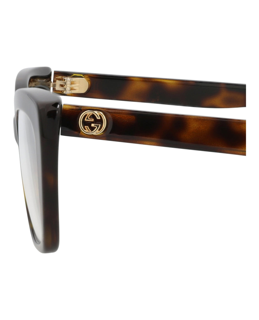 Gucci Womens Cat Eye Havana Havana Transparent Fashion Designer Eyewear