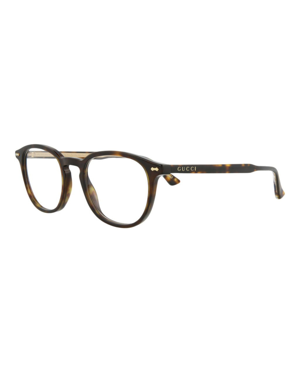 Gucci Unisex Round/Oval Havana Havana Transparent Fashion Designer Eyewear