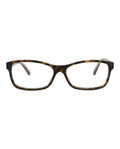 Gucci Womens Square/Rectangle Havana Havana Transparent Fashion Designer Eyewear
