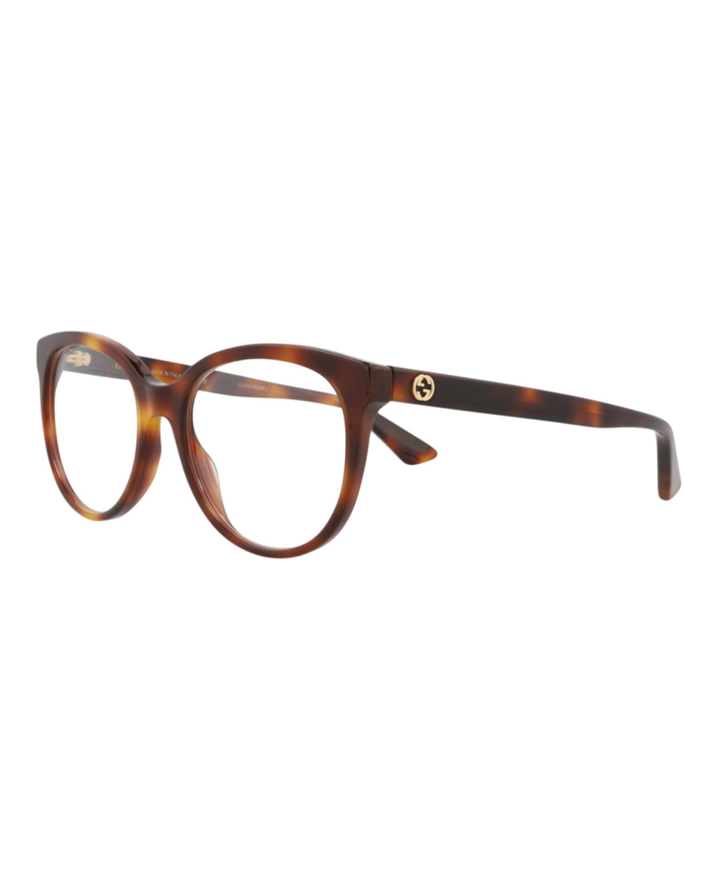 Gucci Womens Round/Oval Havana Havana Transparent Fashion Designer Eyewear