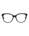 Gucci Womens Round/Oval Black Multicolor Transparent Fashion Designer Eyewear