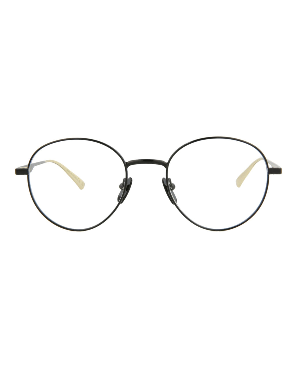Gucci Mens Round/Oval Black Black Transparent Fashion Designer Eyewear