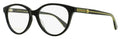Gucci Sylvie Oval Eyeglasses GG0379O 001 Black 52mm Black