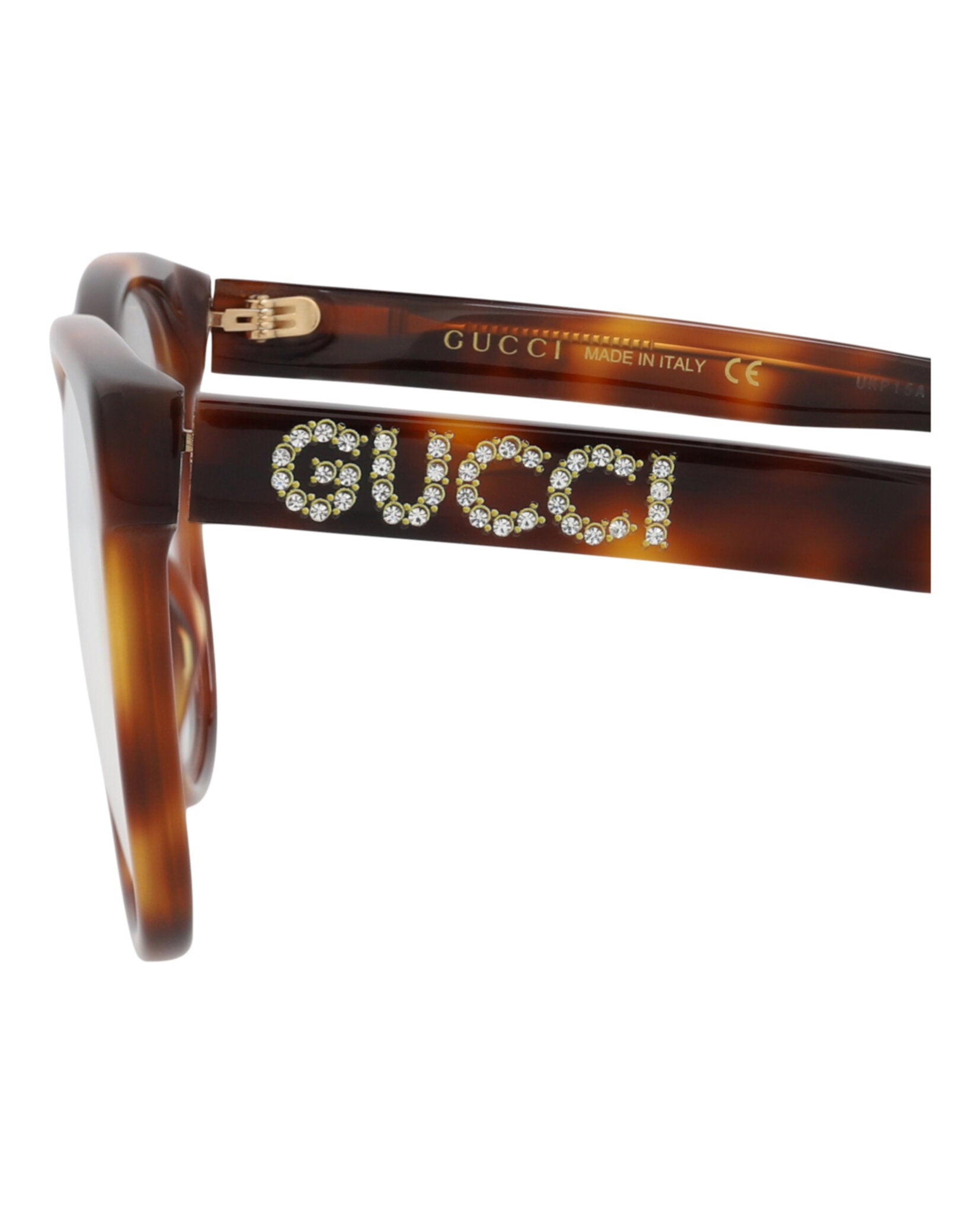 Gucci Womens Cat Eye Havana Havana Transparent Fashion Designer Eyewear
