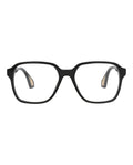 Gucci Mens Square/Rectangle Black Black Transparent Fashion Designer Eyewear