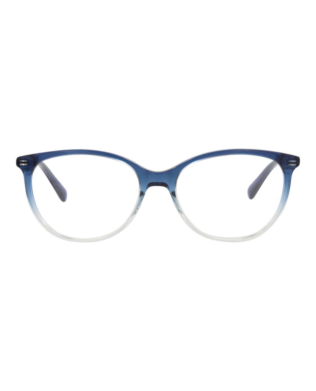 Gucci Womens Cat Eye Blue Blue Transparent Fashion Designer Eyewear