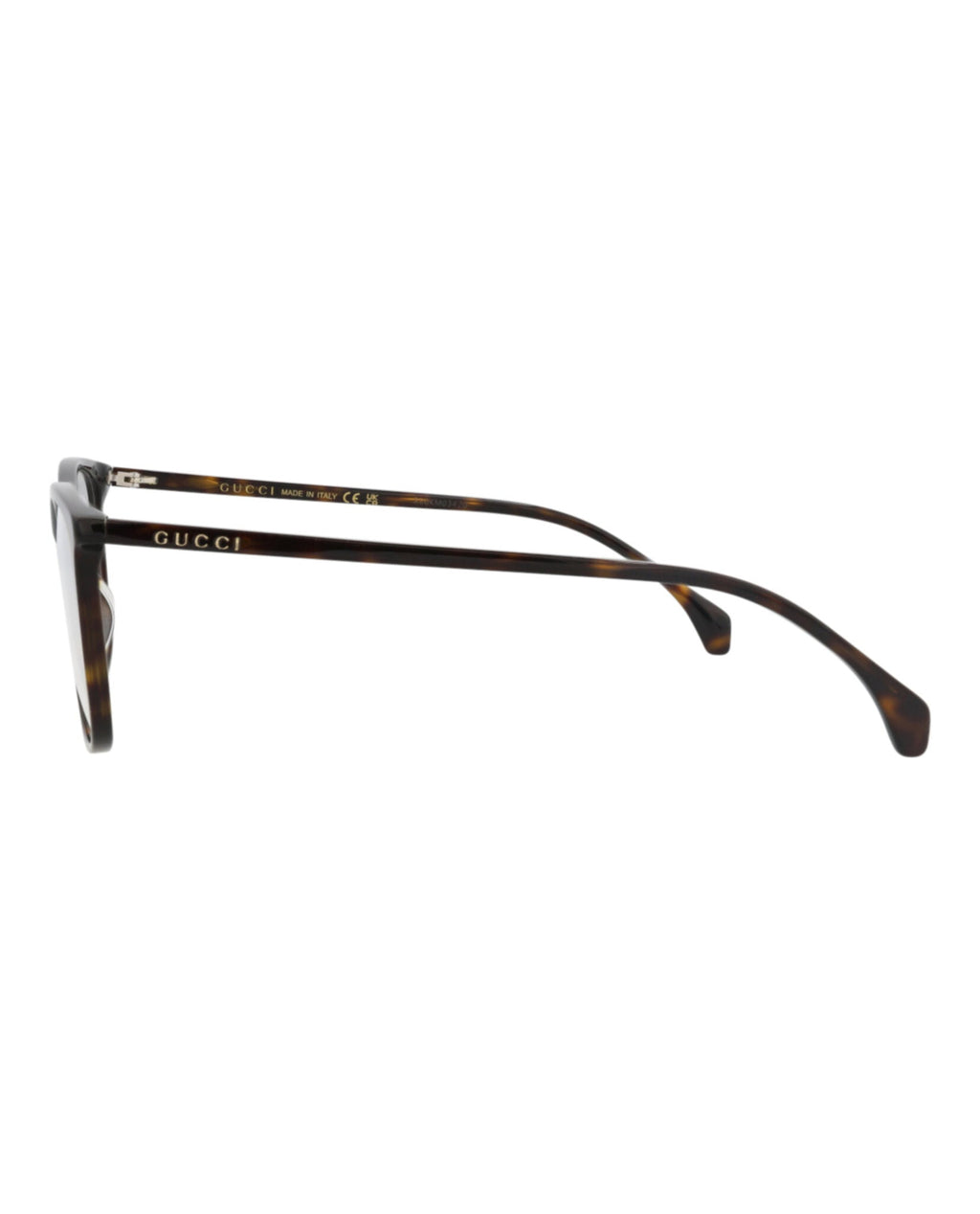 Gucci Mens Square/Rectangle Havana Havana Transparent Fashion Designer Eyewear