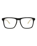 Gucci Mens Square/Rectangle Black Crystal Transparent Fashion Designer Eyewear
