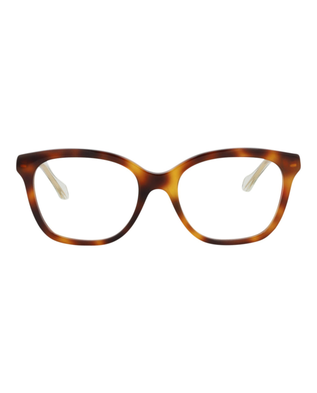 Gucci Womens Square/Rectangle Havana Crystal Transparent Fashion Designer Eyewear
