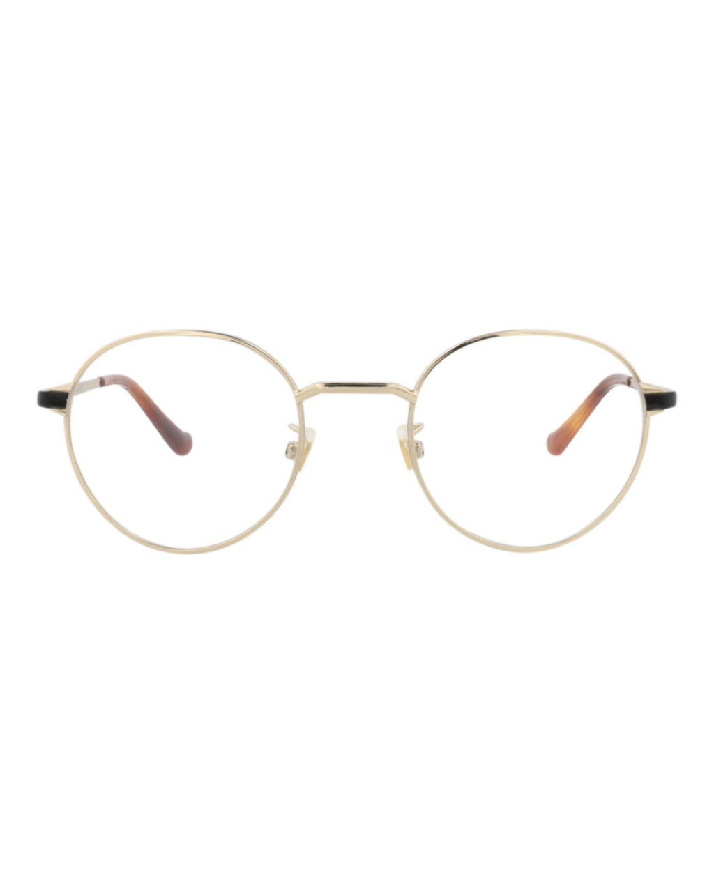 Gucci Unisex Round/Oval Gold Black Transparent Fashion Designer Eyewear