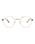 Gucci Unisex Round/Oval Gold Black Transparent Fashion Designer Eyewear