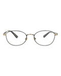 Gucci Womens Round/Oval Gold Gold Transparent Fashion Designer Eyewear