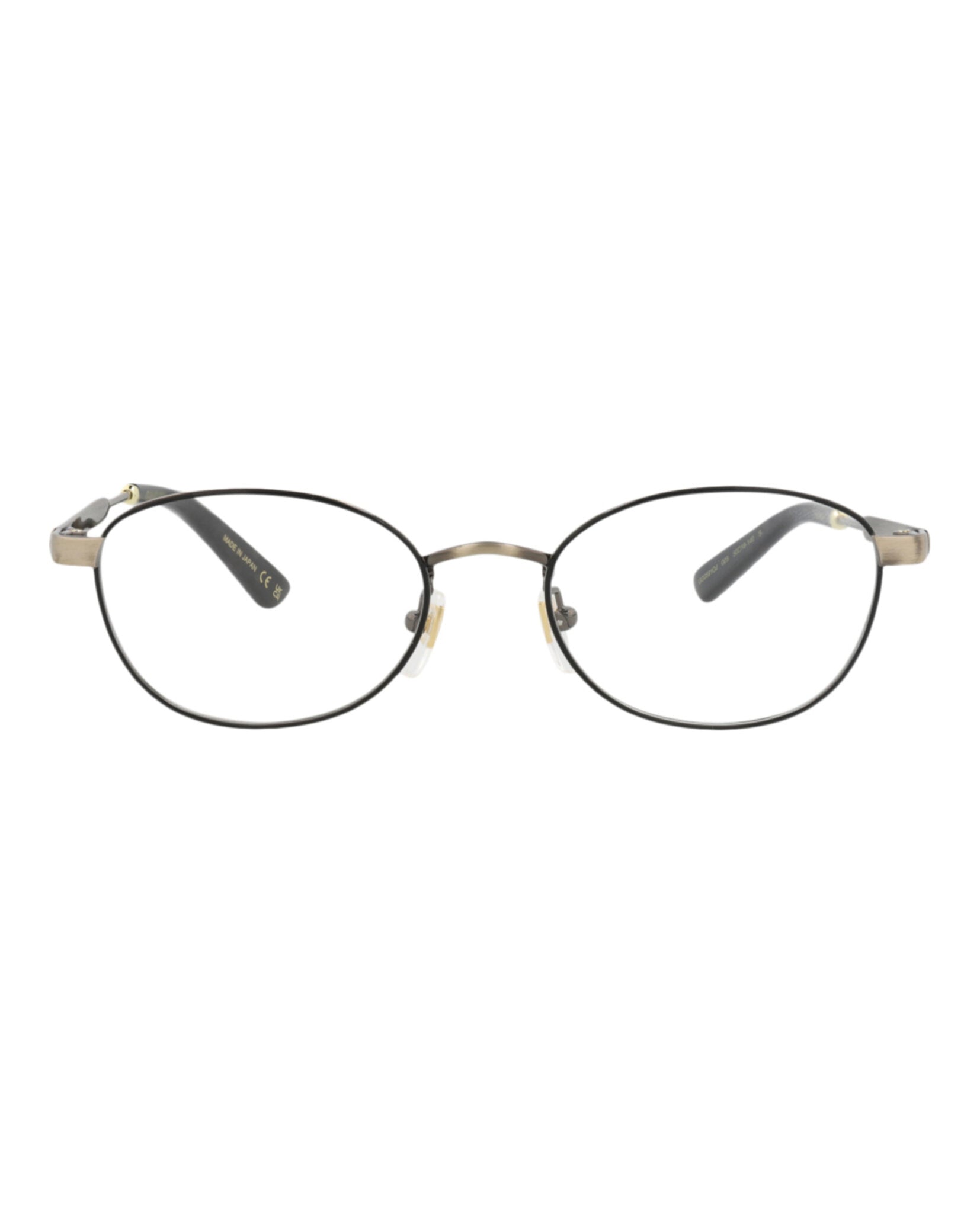 Gucci Womens Round/Oval Gold Gold Transparent Fashion Designer Eyewear