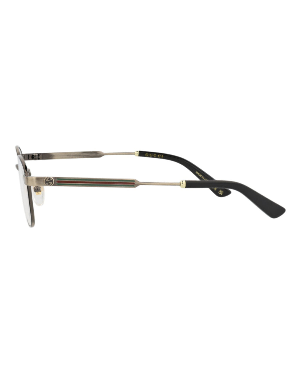 Gucci Womens Round/Oval Gold Gold Transparent Fashion Designer Eyewear