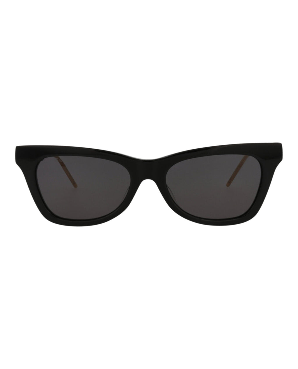 Gucci Womens Cat Eye Black Black Grey Fashion Designer Eyewear