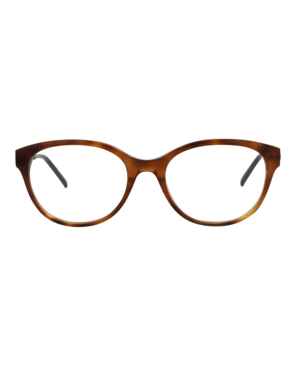 Gucci Womens Cat Eye Havana Gold Transparent Fashion Designer Eyewear