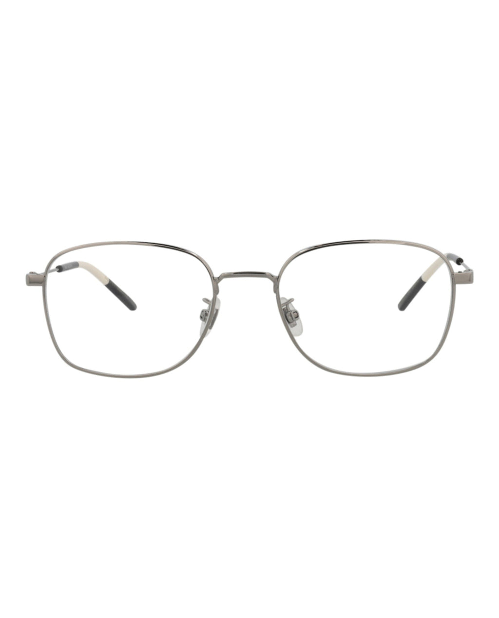 Gucci Mens Square/Rectangle Ruthenium Ruthenium Transparent Fashion Designer Eyewear