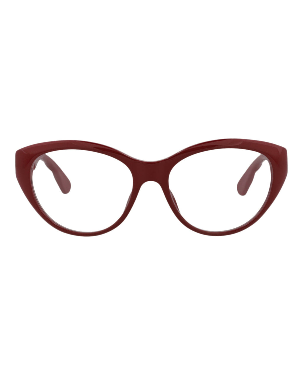 Gucci Womens Cat Eye Burgundy Burgundy Transparent Fashion Designer Eyewear