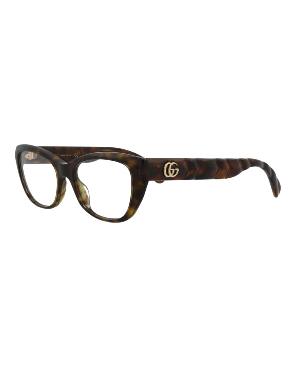 Gucci Womens Cat Eye Havana Havana Transparent Fashion Designer Eyewear