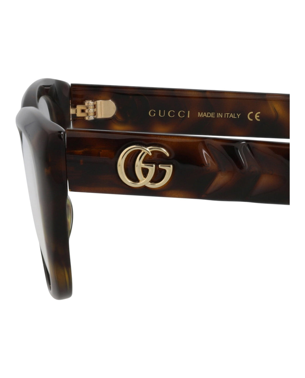 Gucci Womens Cat Eye Havana Havana Transparent Fashion Designer Eyewear