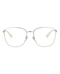 Gucci Womens Square/Rectangle Silver Silver Transparent Fashion Designer Eyewear