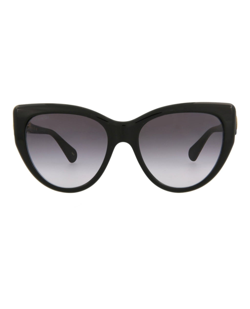 Gucci Womens Cat Eye Black Black Grey Fashion Designer Eyewear