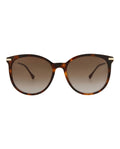Gucci Womens Cat Eye Havana Gold Red Fashion Designer Eyewear