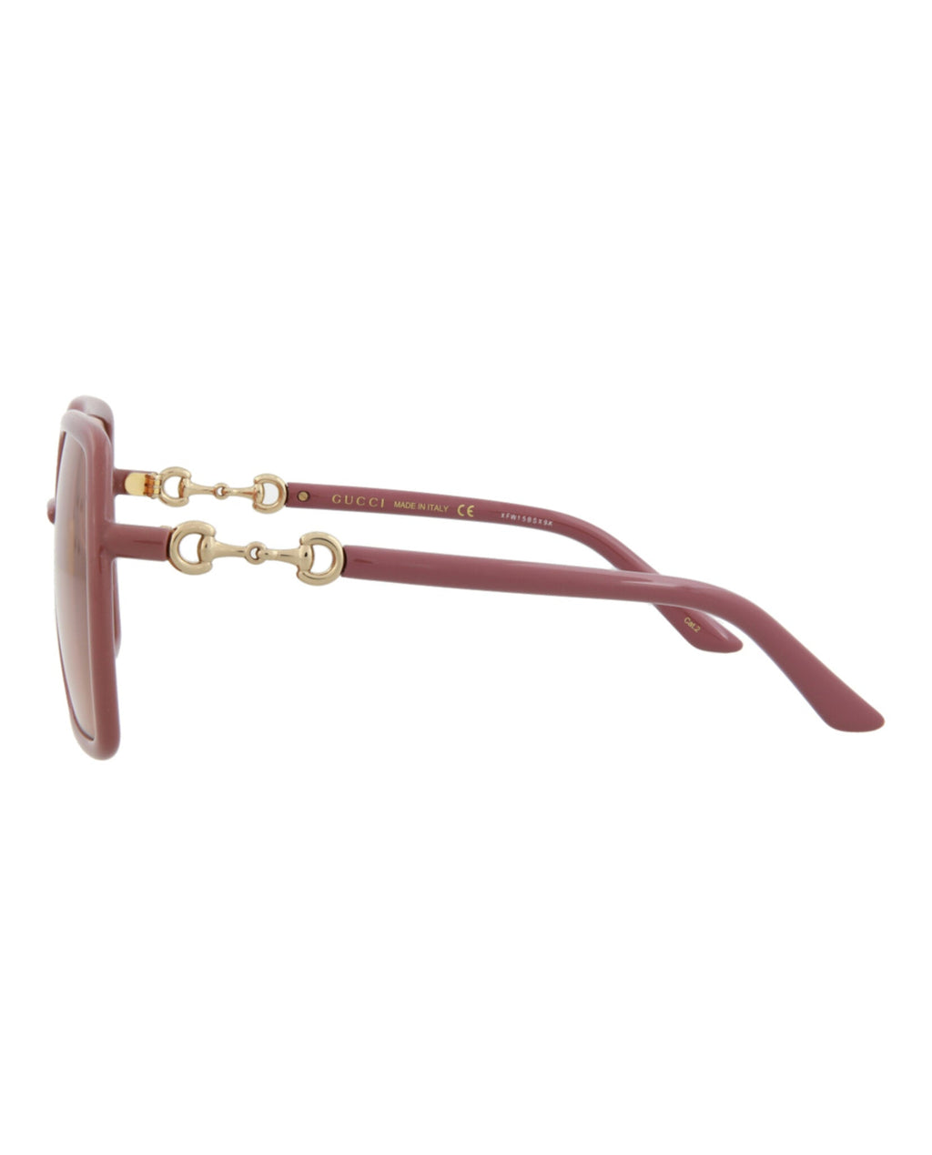 Gucci Womens Square/Rectangle Pink Pink Orange Fashion Designer Eyewear