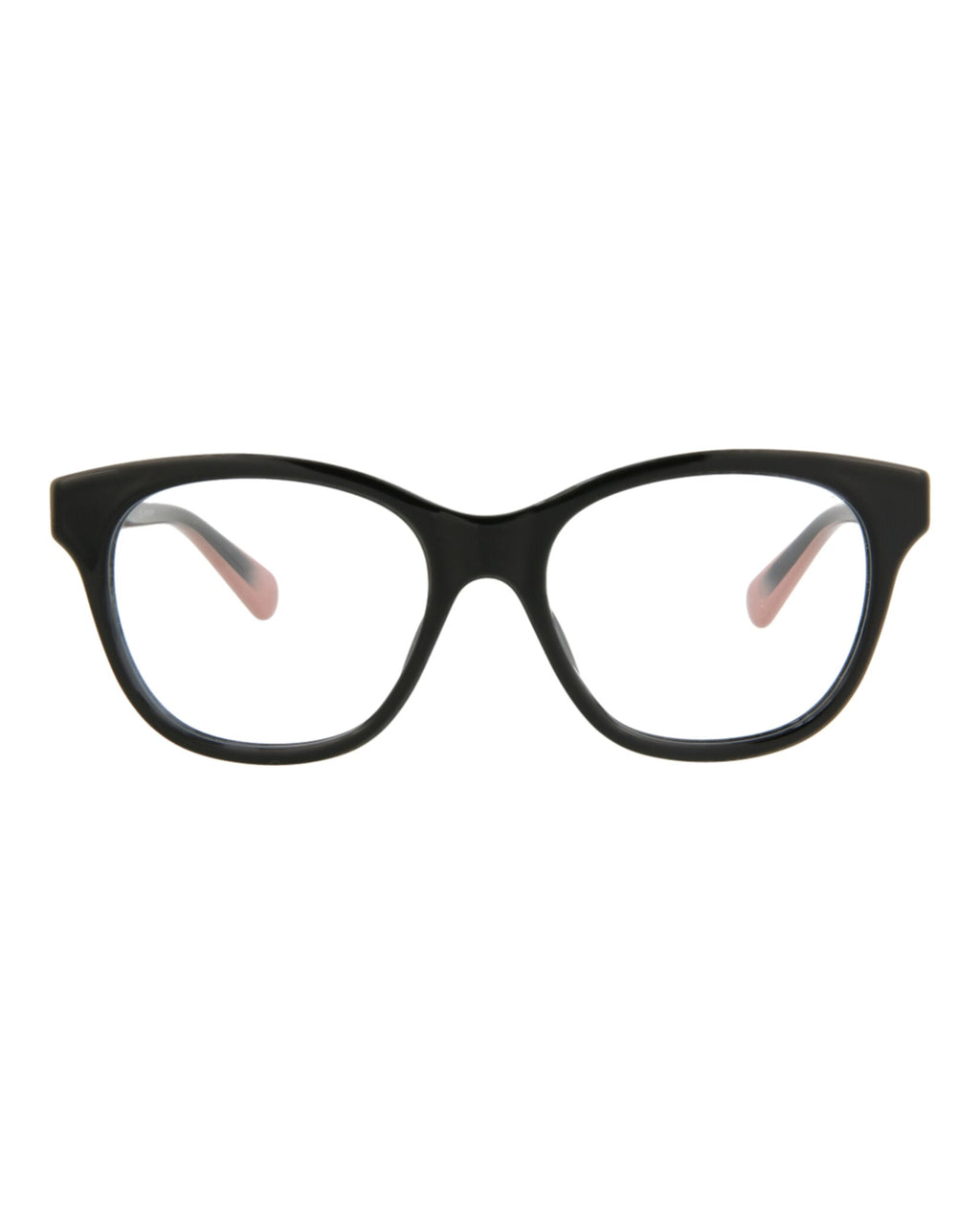 Gucci Womens Cat Eye Black Black Transparent Fashion Designer Eyewear