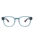Gucci Mens Square/Rectangle Blue Blue Transparent Fashion Designer Eyewear