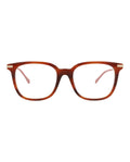 Gucci Womens Square/Rectangle Havana Gold Transparent Fashion Designer Eyewear