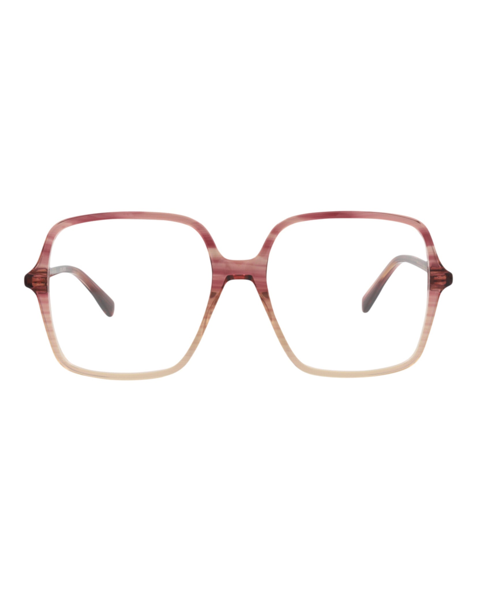 Gucci Womens Square/Rectangle Red Red Transparent Fashion Designer Eyewear