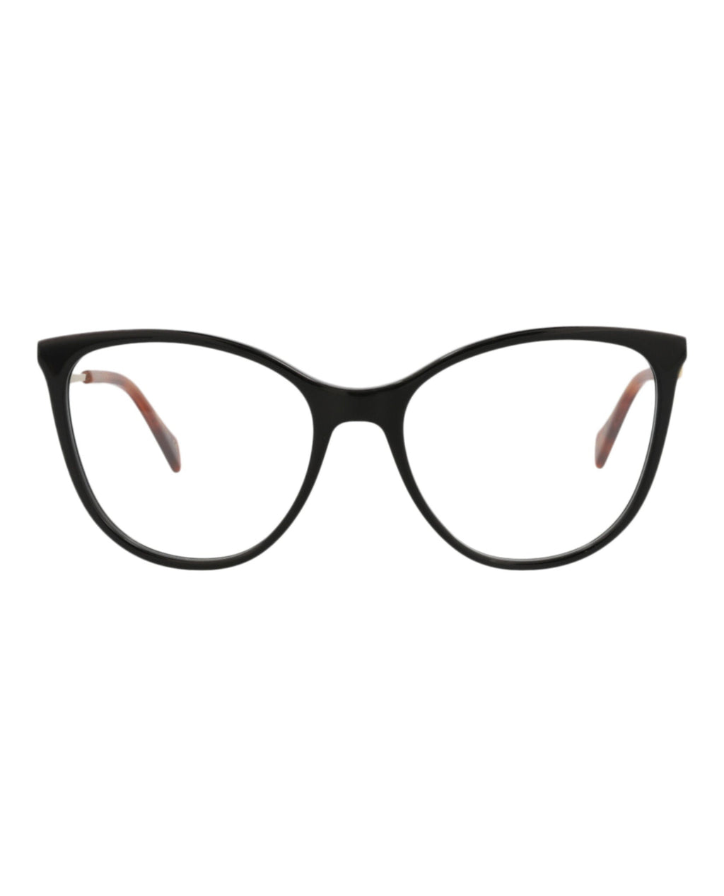Gucci Womens Cat Eye Black Gold Transparent Fashion Designer Eyewear