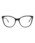 Gucci Womens Cat Eye Black Gold Transparent Fashion Designer Eyewear